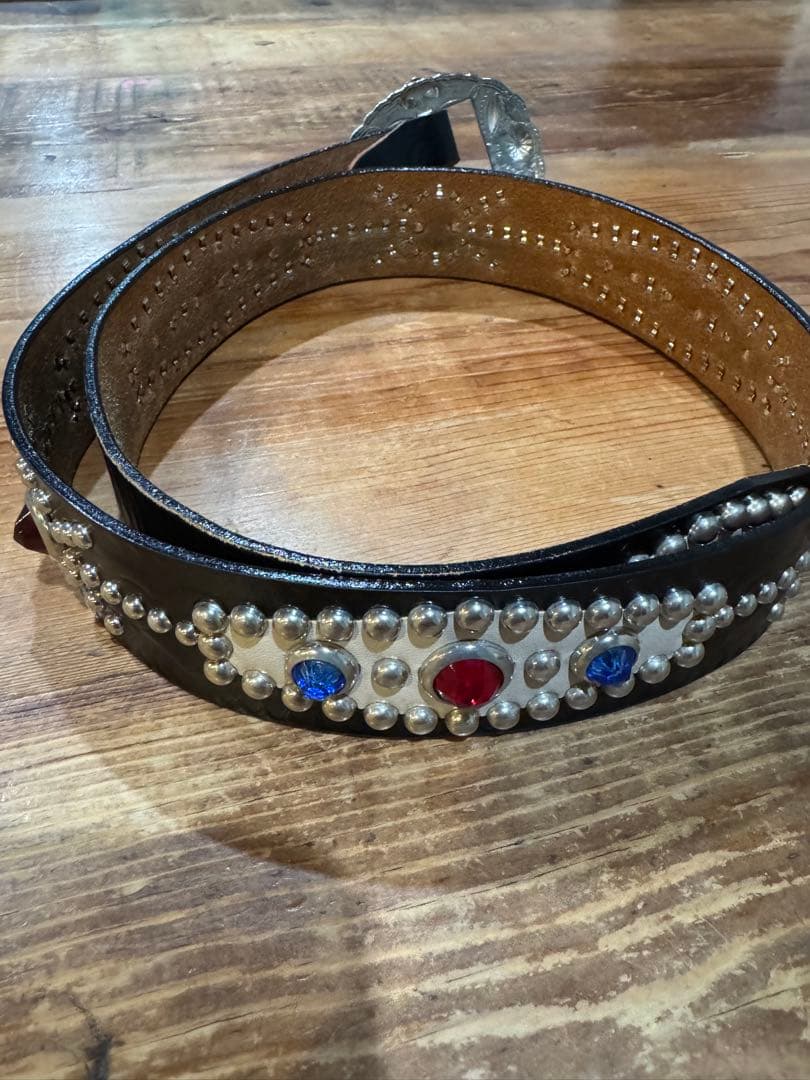Ace Western エースウエスタン スタッズベルト ダッパーズ 草なぎ剛