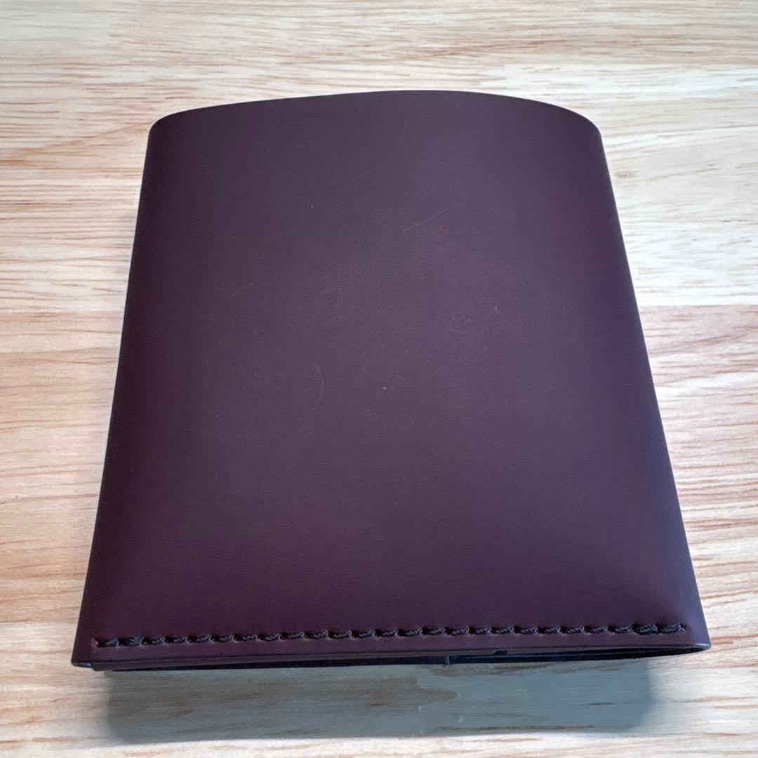 【新品・未使用】点と線 new-ushua3財布　革ホック　右利き用