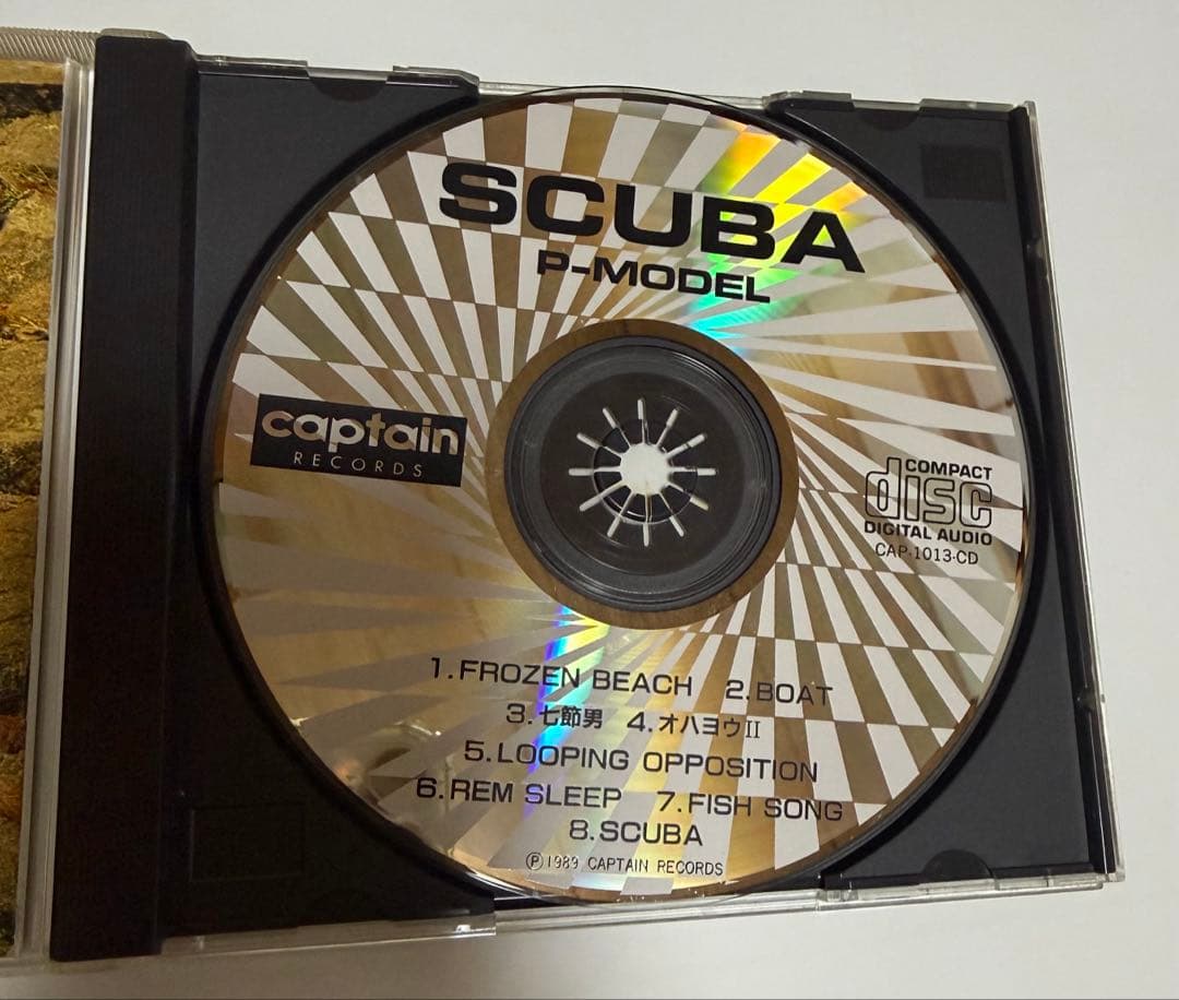 【廃盤】SCUBA P-MODEL 平沢進 三浦俊一 神尾明郎