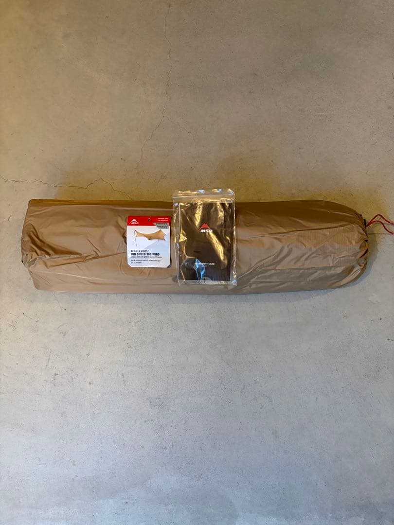 新品未使用　MSR ランデブー　200 タンカラー