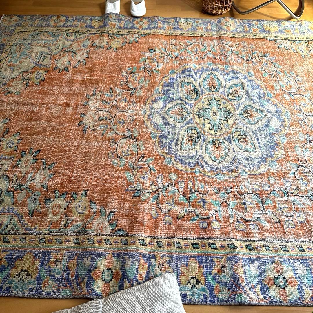 ippanjinページ大判173×259メダリオン　トルコヴィンテージラグ