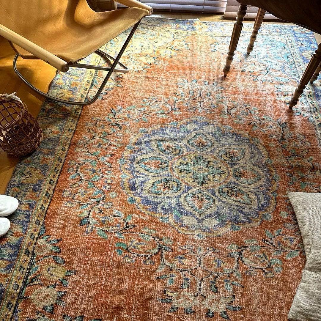 ippanjinページ大判173×259メダリオン　トルコヴィンテージラグ