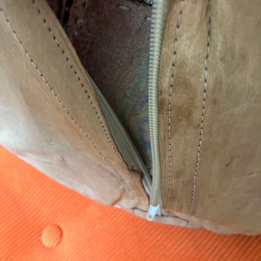 【激安セール】モロッコ産クッション、プフ(訳あり)説明読んで下さい　2個セット