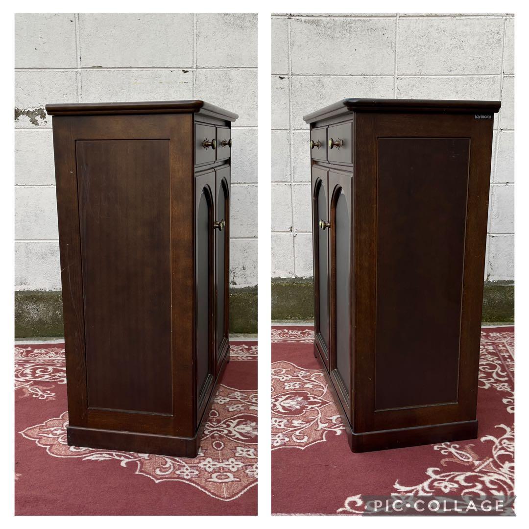 karimoku カリモク◾️木製家具 収納棚 木製キャビネット 整理棚