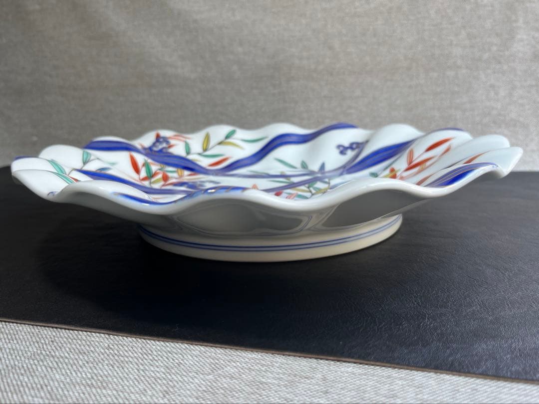 弥左エ門　大皿１枚　銘々皿５枚　弥左衛門