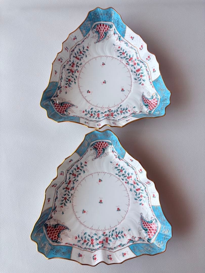 ヘレンド　トゥッピーニの角笛　トライアルディッシュ　　2枚セット