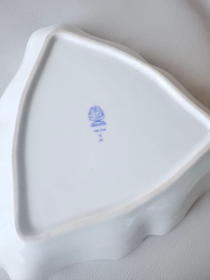 ヘレンド　トゥッピーニの角笛　トライアルディッシュ　　2枚セット