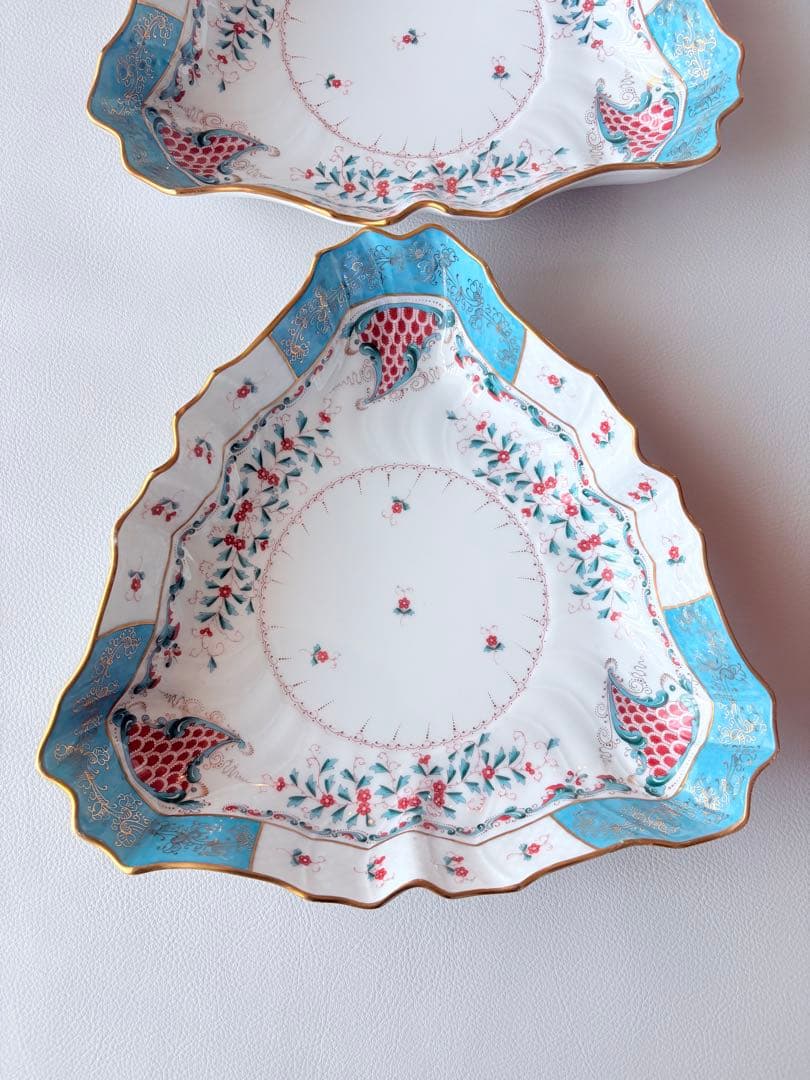 ヘレンド　トゥッピーニの角笛　トライアルディッシュ　　2枚セット