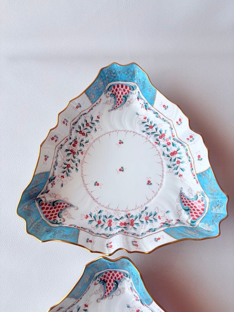 ヘレンド　トゥッピーニの角笛　トライアルディッシュ　　2枚セット