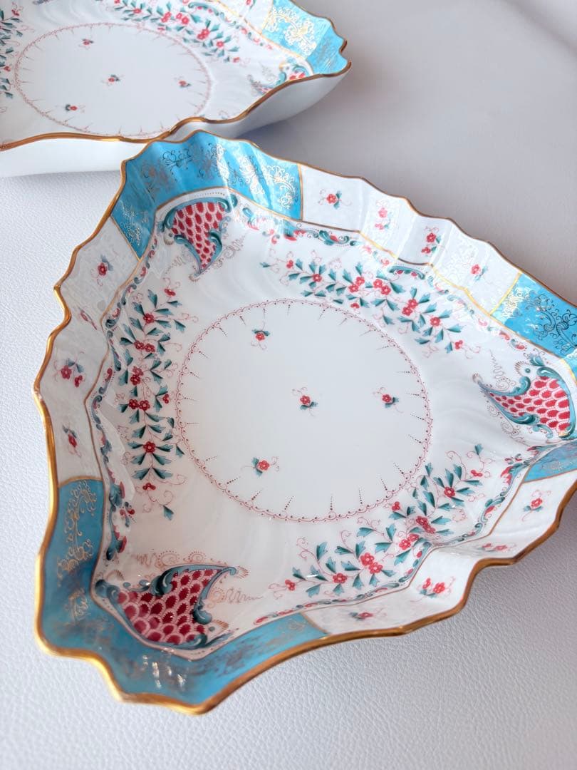 ヘレンド　トゥッピーニの角笛　トライアルディッシュ　　2枚セット