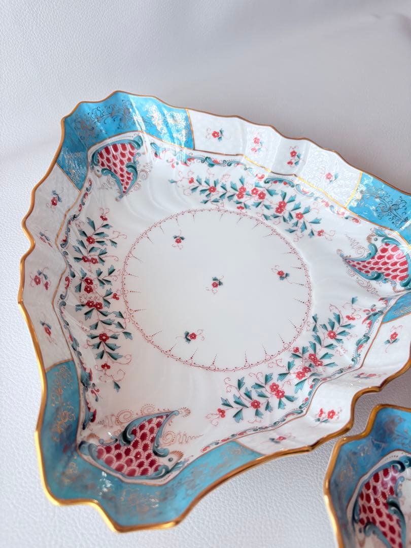 ヘレンド　トゥッピーニの角笛　トライアルディッシュ　　2枚セット