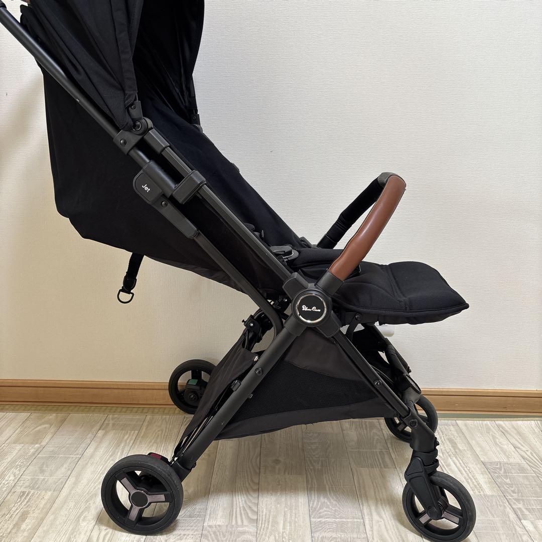 【極美品】 高級品 英国王国御用達 シルバークロス　ジェット3 ベビーカー