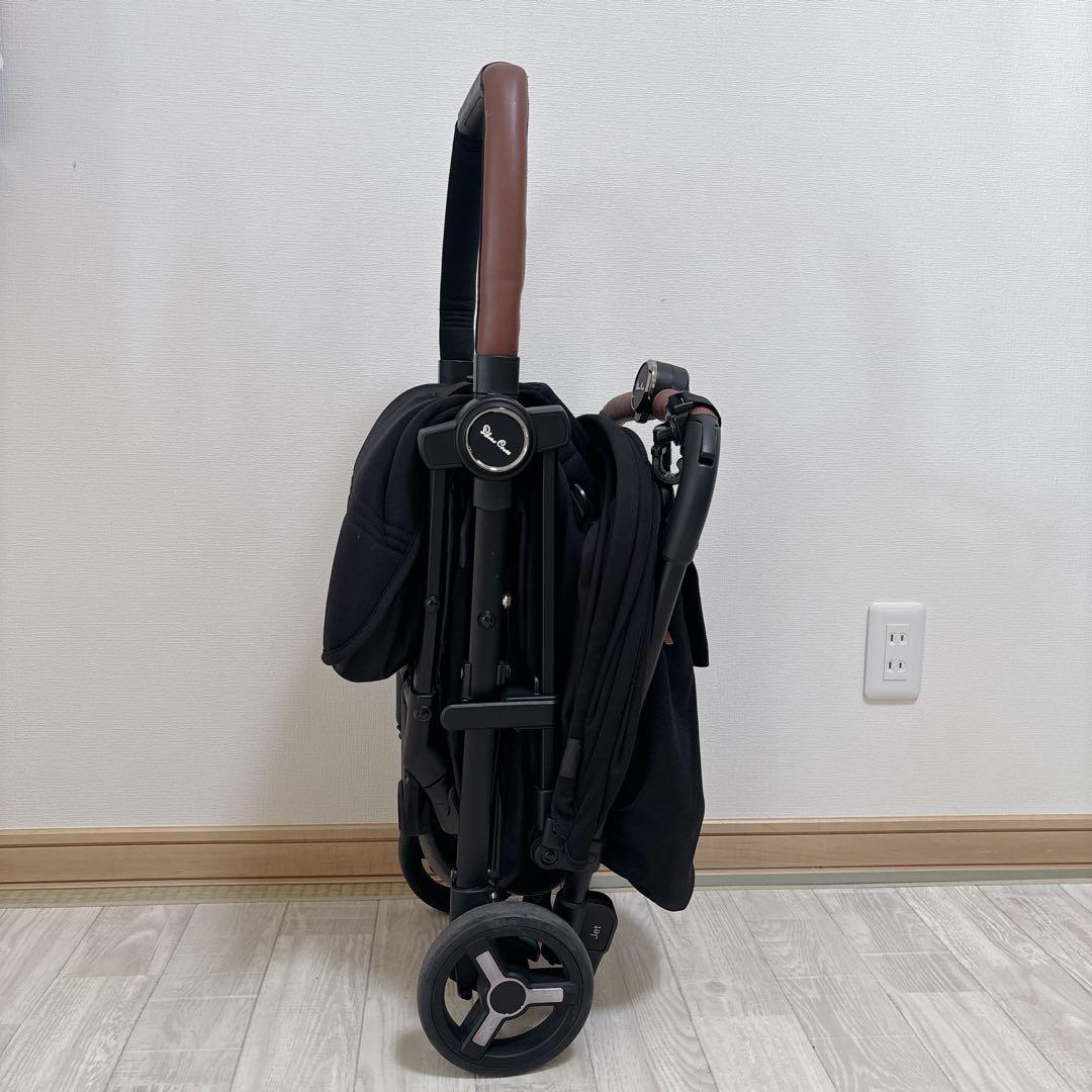 【極美品】 高級品 英国王国御用達 シルバークロス　ジェット3 ベビーカー