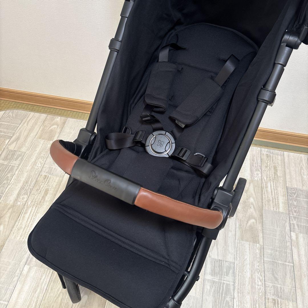 【極美品】 高級品 英国王国御用達 シルバークロス　ジェット3 ベビーカー