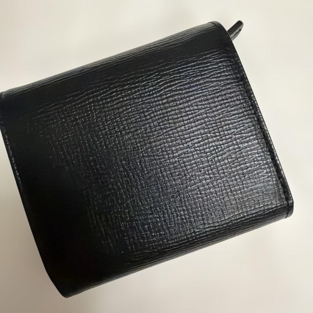 ポロ・ラルフ・ローレン ブラック二つ折り財布　　財布　黒