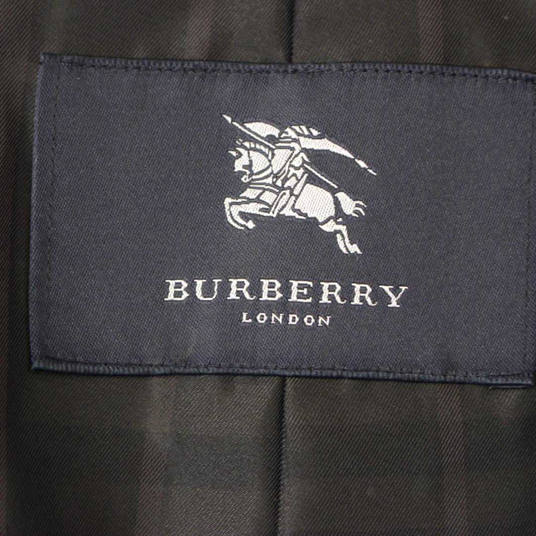 BURBERRY LONDON カシミヤアンゴラ ステンカラーコート M相当