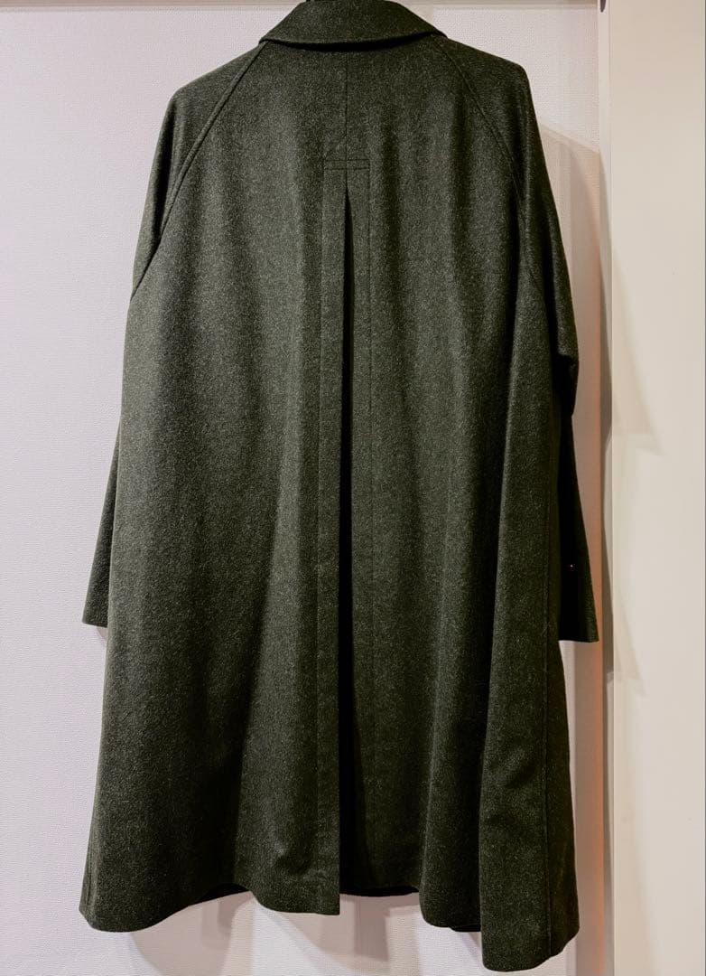 新同品アナトミカANATOMICA名品シングルラグランコート最高級ローデンウール
