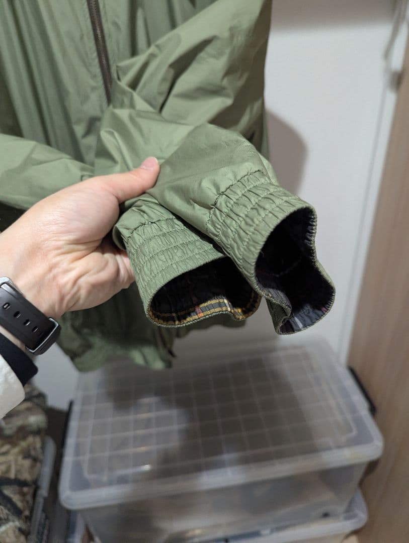 Barbour タータンチェック リバーシブル　スイングトップ