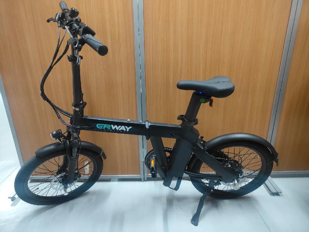 【新春SALE開催中！】折りたたみ電動アシスト自転車 ERWAYA02 ブラック