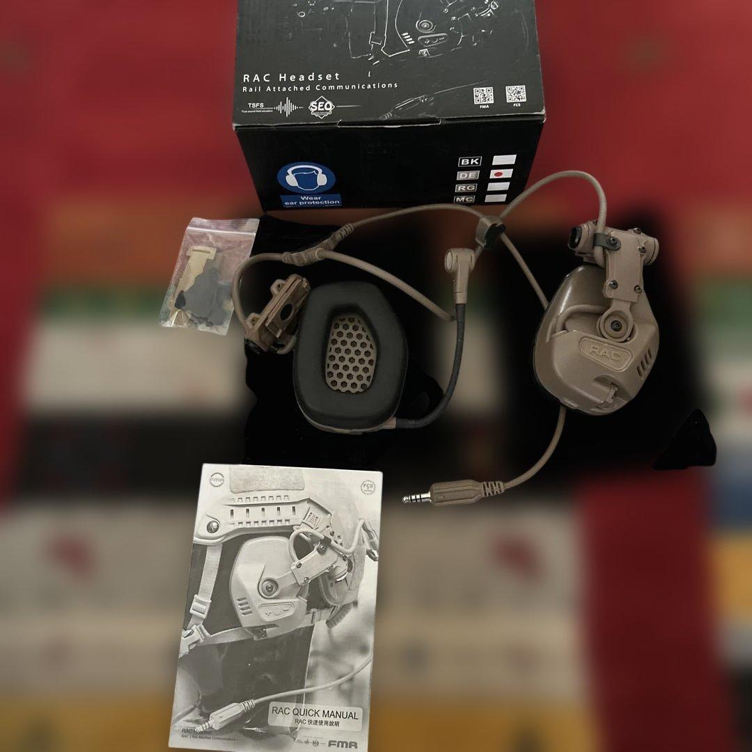 FMA✖️FALCO タクティカルヘッドセット　ダークアース