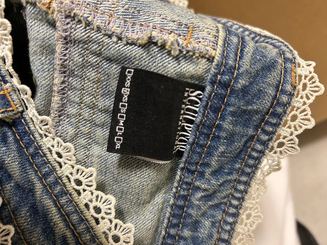 パンツ SCULPTOR Double Waist Boots Cut Denim XS