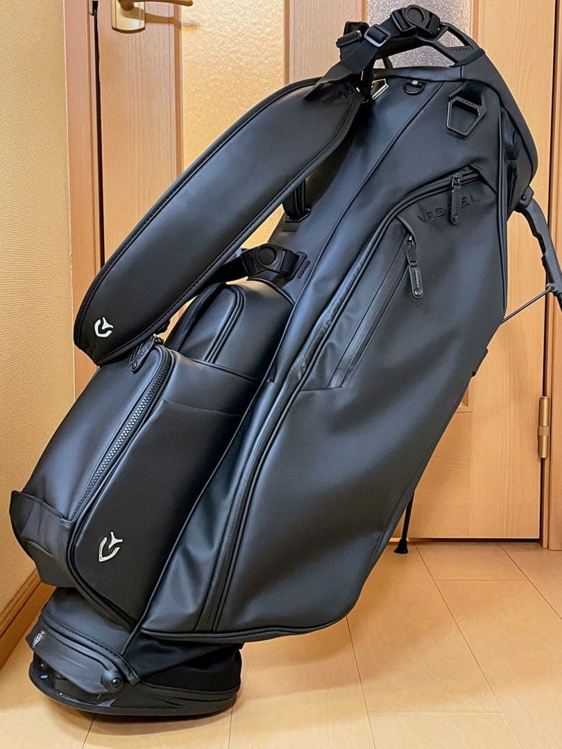 【美品です】VESSEL★ベゼル★プレイヤー4.0★スタンドキャディバッグ★