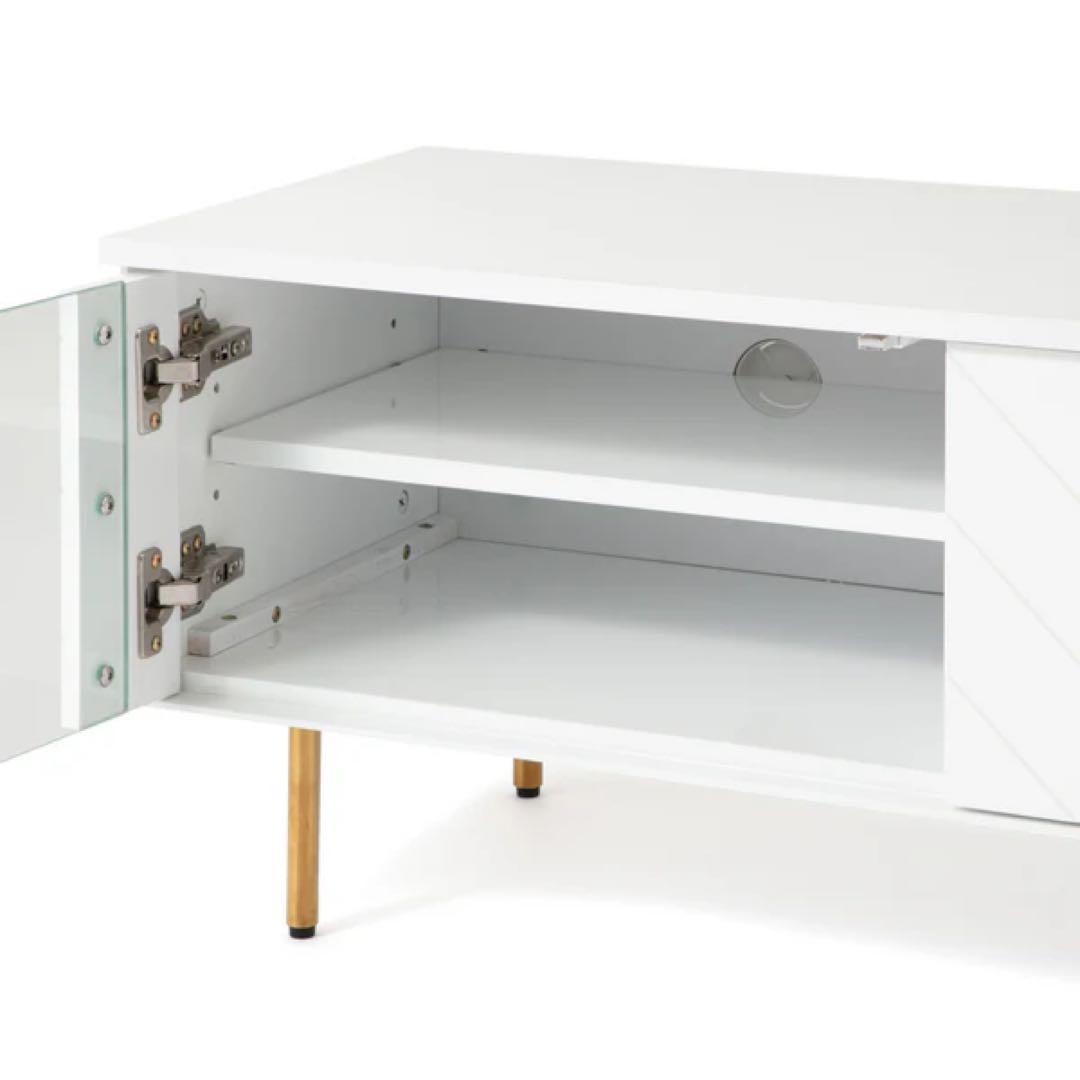 Francfranc ソルティールTVボード　ホワイト