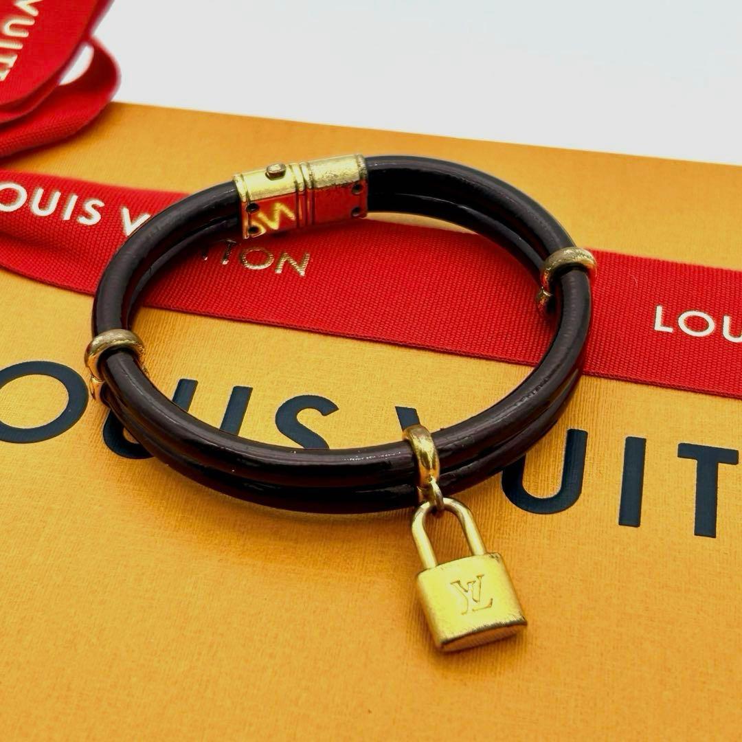 極美品　ヴィトン ブラスレ キープイット　トゥワイス ブレスレット アマラント