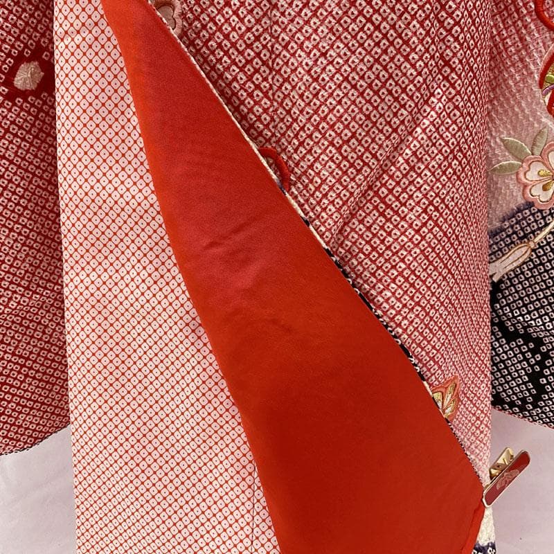 505ag67,小物類,楽々衿,半衿,草履バッグ等◎七五三 七歳 着物&袋帯