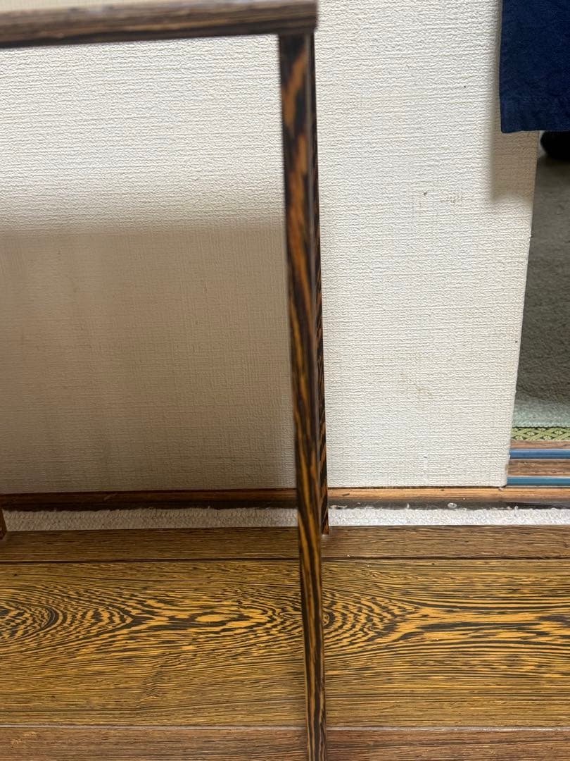 茶棚　タガヤサン　違い棚　茶道具　送料込み251220