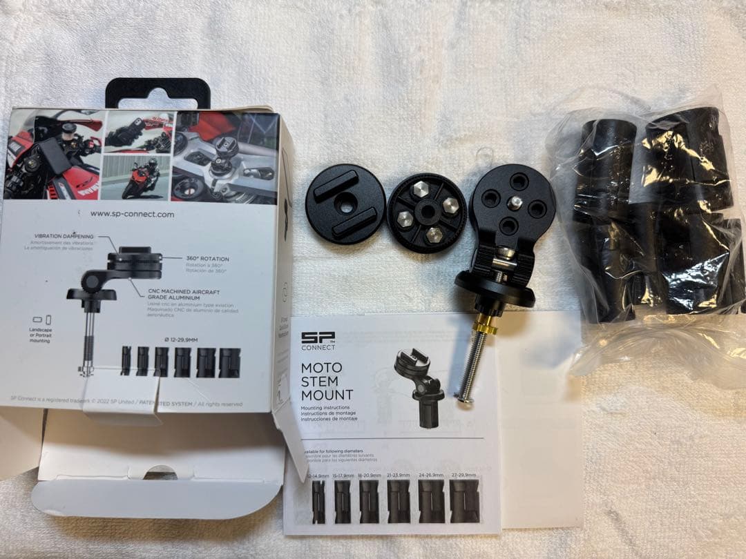 アクセサリー SP CONNECT MOTO STEM MOUNT