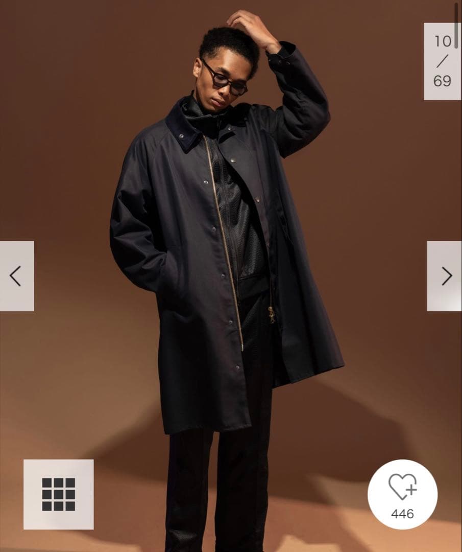 【美品】 Barbour バーレー UBRS別注