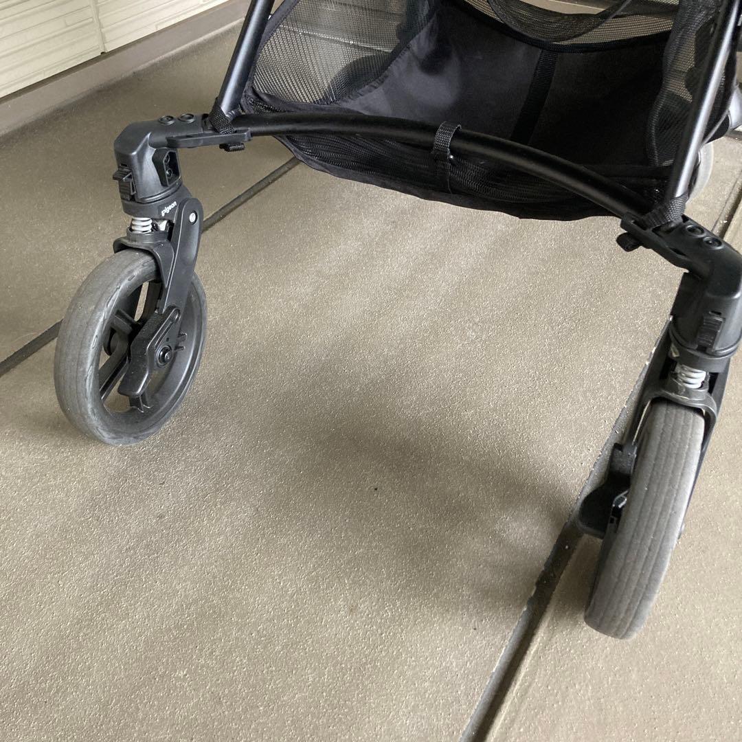 純正レインカバー付き2024年 ピジョン ランフィリノン RB4L ベビーカー