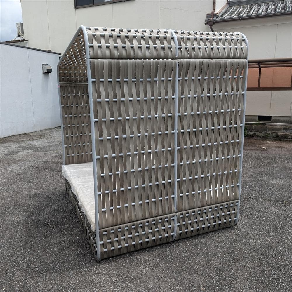 リゾート家具　ソファ　ベッド　デイベッド　グランピング　屋外　プール　ビーチ　A