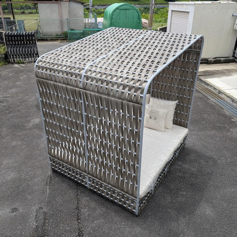 リゾート家具　ソファ　ベッド　デイベッド　グランピング　屋外　プール　ビーチ　A