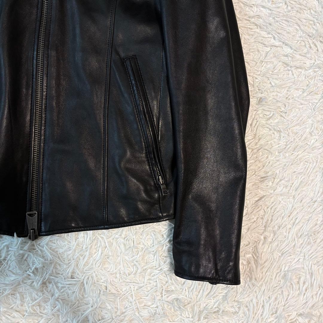 ✨極美品/やぎ革/L✨バッファローボブズ レザージャケット シングルライダース