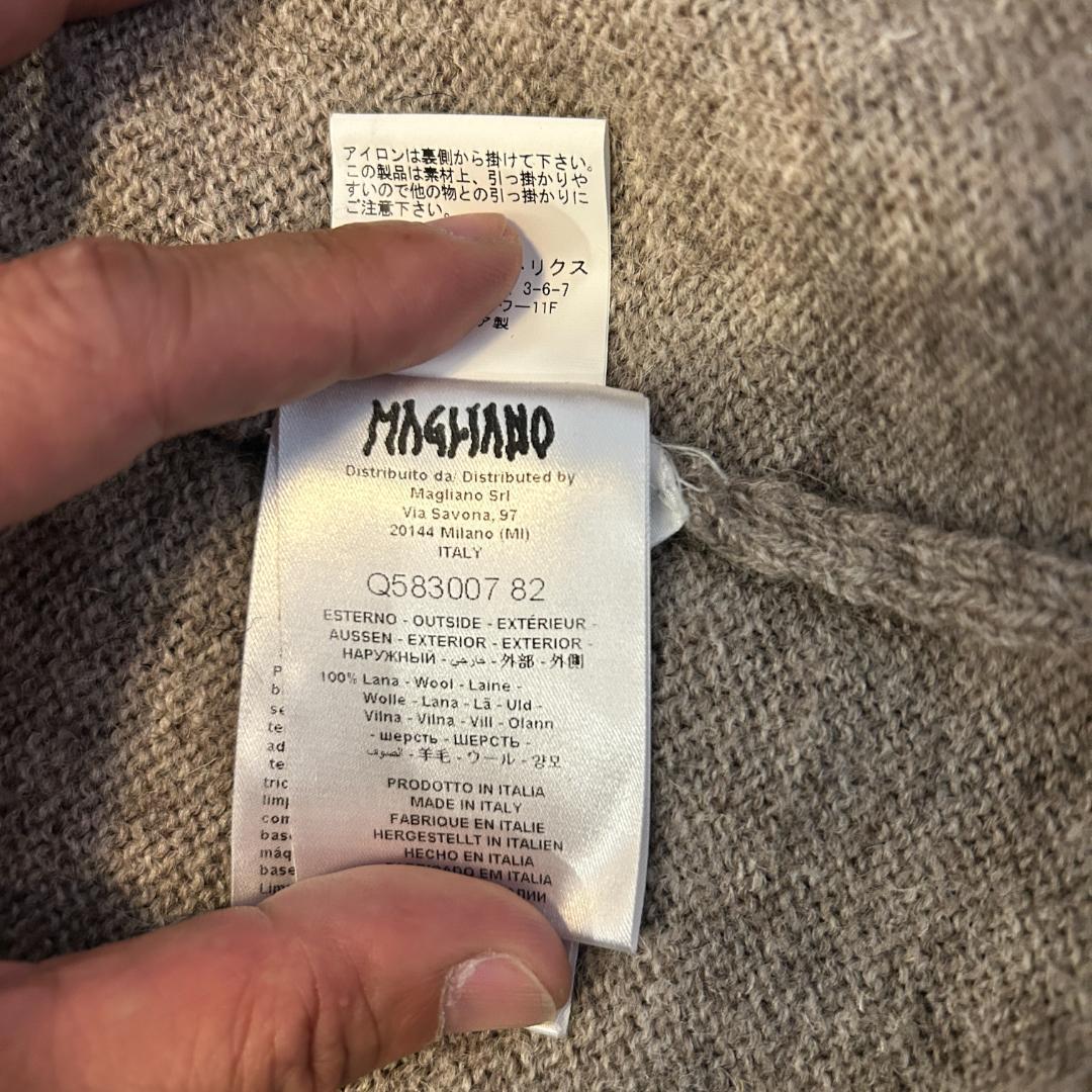 定価94600円 MAGLIANO 23AW GRAMPA CARDIGAN