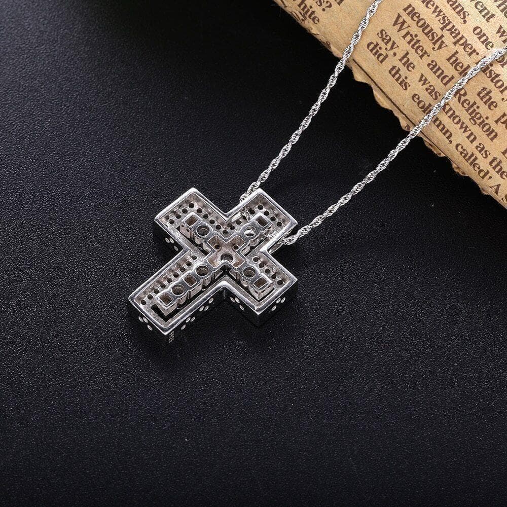 クロスネックレスシルバー 45cm※DAMIANI ダミアーニ ベルエポック風