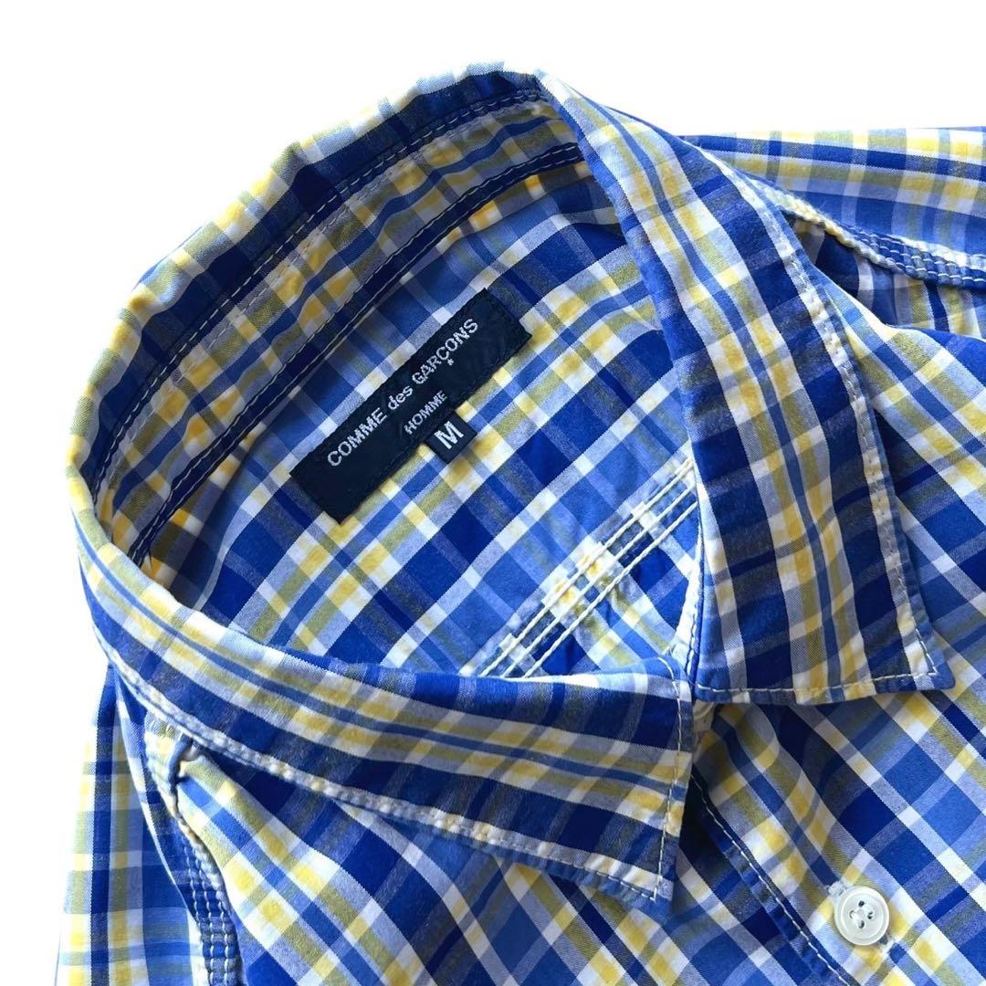 【00s 美品】COMME des GARCONS HOMME/三本針/シャツ