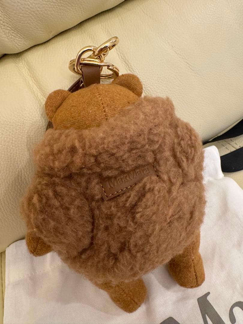 MAX Mara テディーベアーキーホルダー（ブラウン）