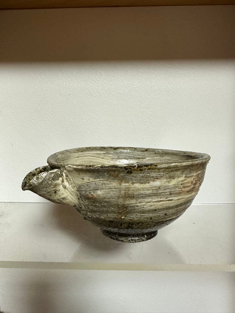 尾形アツシ 全刷毛目 酒器 片口 ぐい呑み