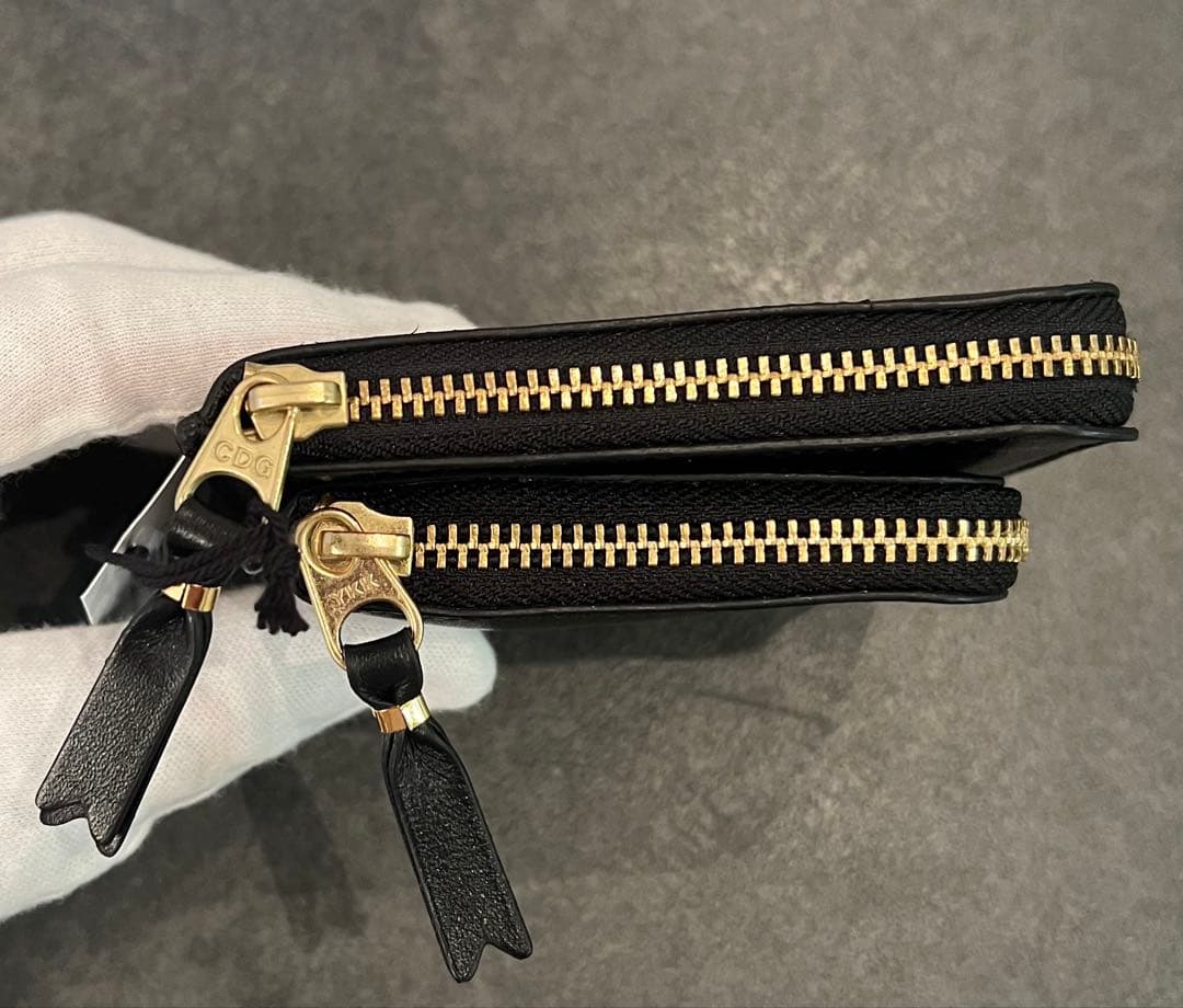 未使用　タグ付き　 コムデギャルソン SA3100OP ブラック 財布 黒