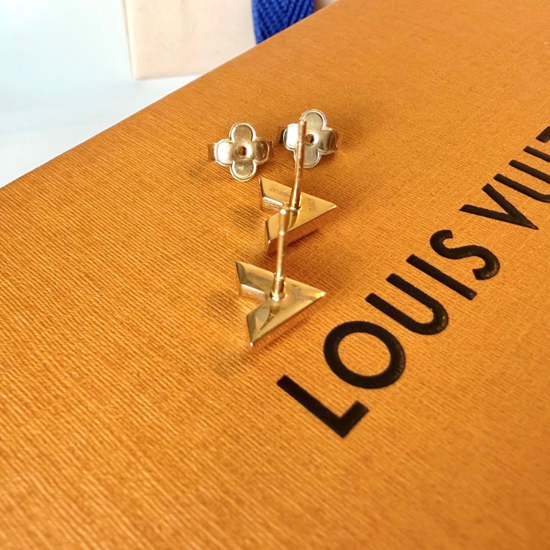 ✨美品✨　ルイ・ヴィトン　ピアス　エセンシャルV M68153 ゴールド