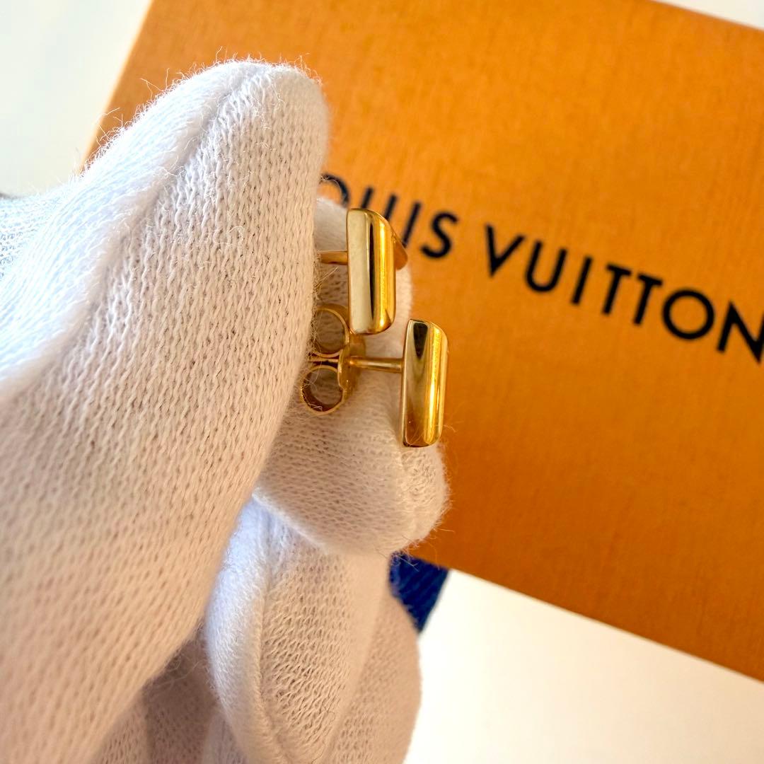 ✨美品✨　ルイ・ヴィトン　ピアス　エセンシャルV M68153 ゴールド