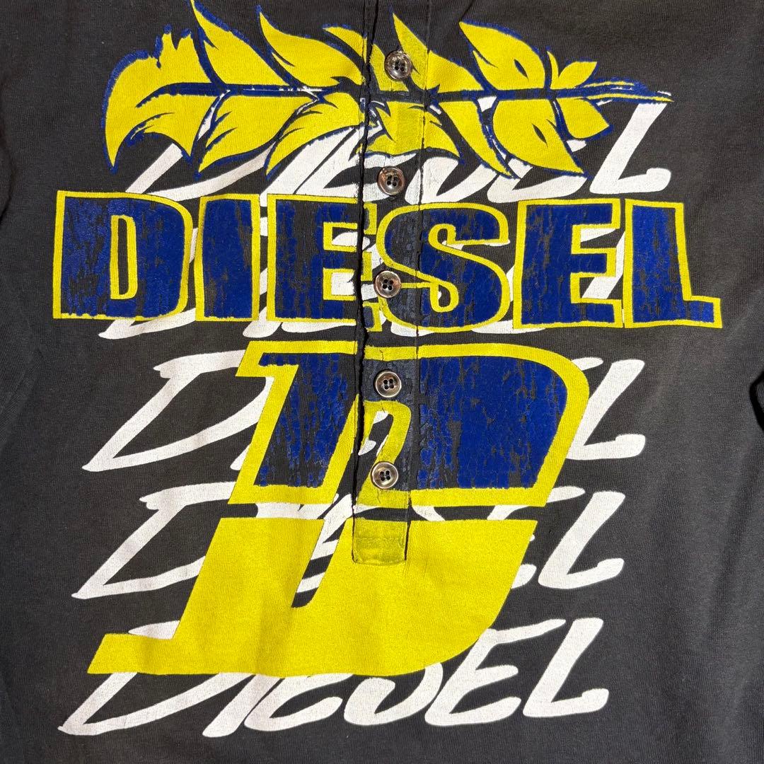 トップス DIESEL T-Roxfino-Stripe longsleeve