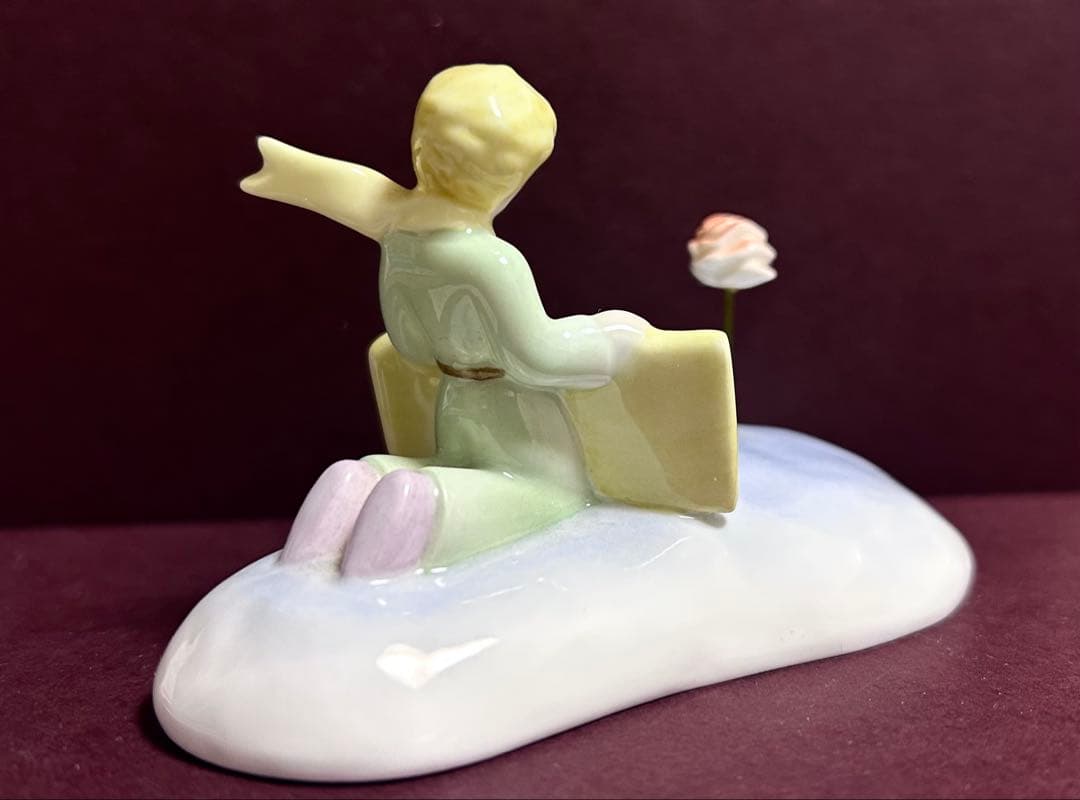 星の王子さま　日鉄　陶器製置き物