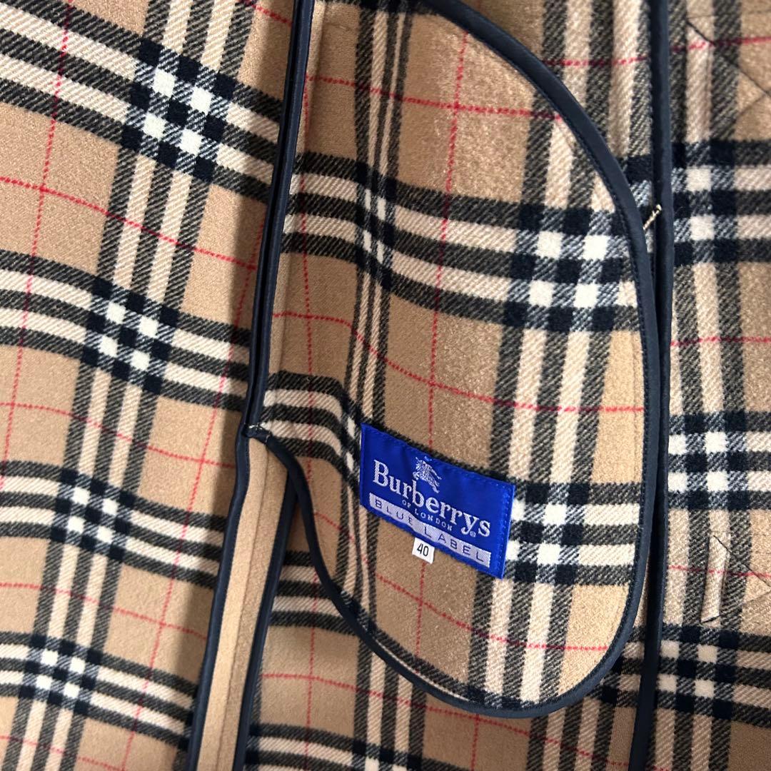 BURBERRY バーバリー ブルーレーベル ダッフルコート サイズ 40
