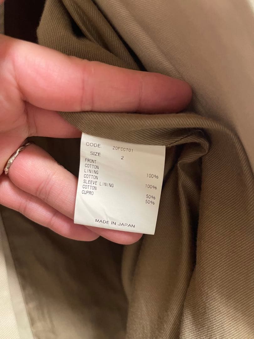 URUTOKYO BALMACAAN COAT ウル　バルマカーンコート