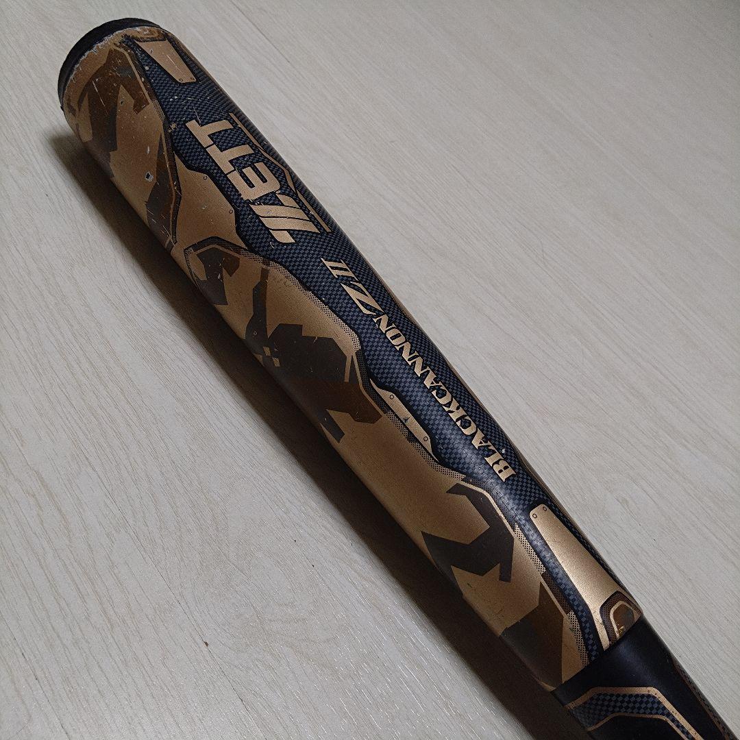 ZETT ブラックキャノンZ2 80cm 620g 少年軟式 バット