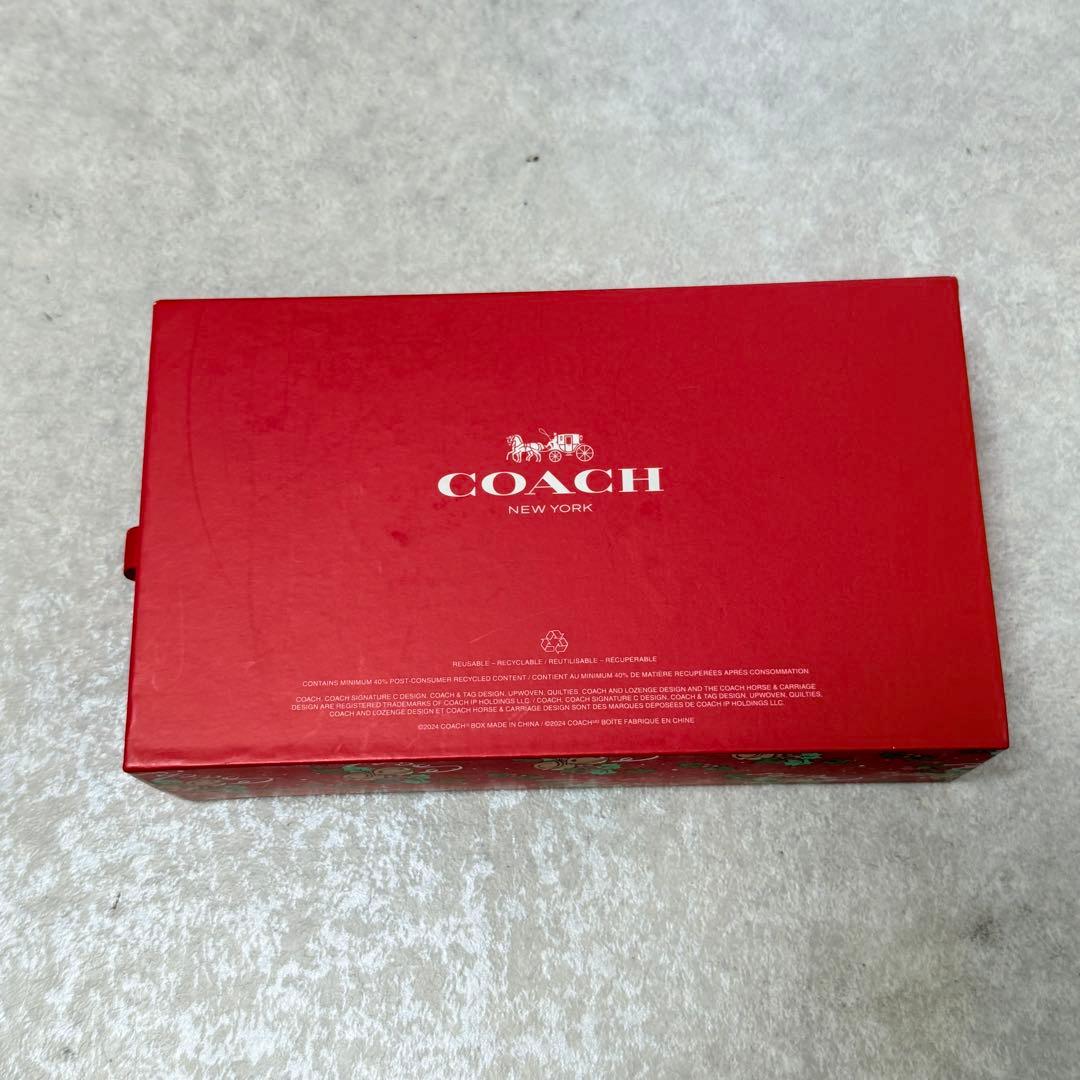 新品 COACH コーチ オーナメント キーホルダー クリスマス チャーム